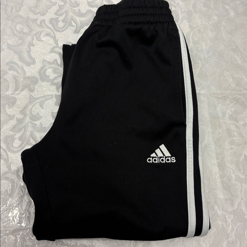 DONATING 5/30. 
Adidas Black Joggers